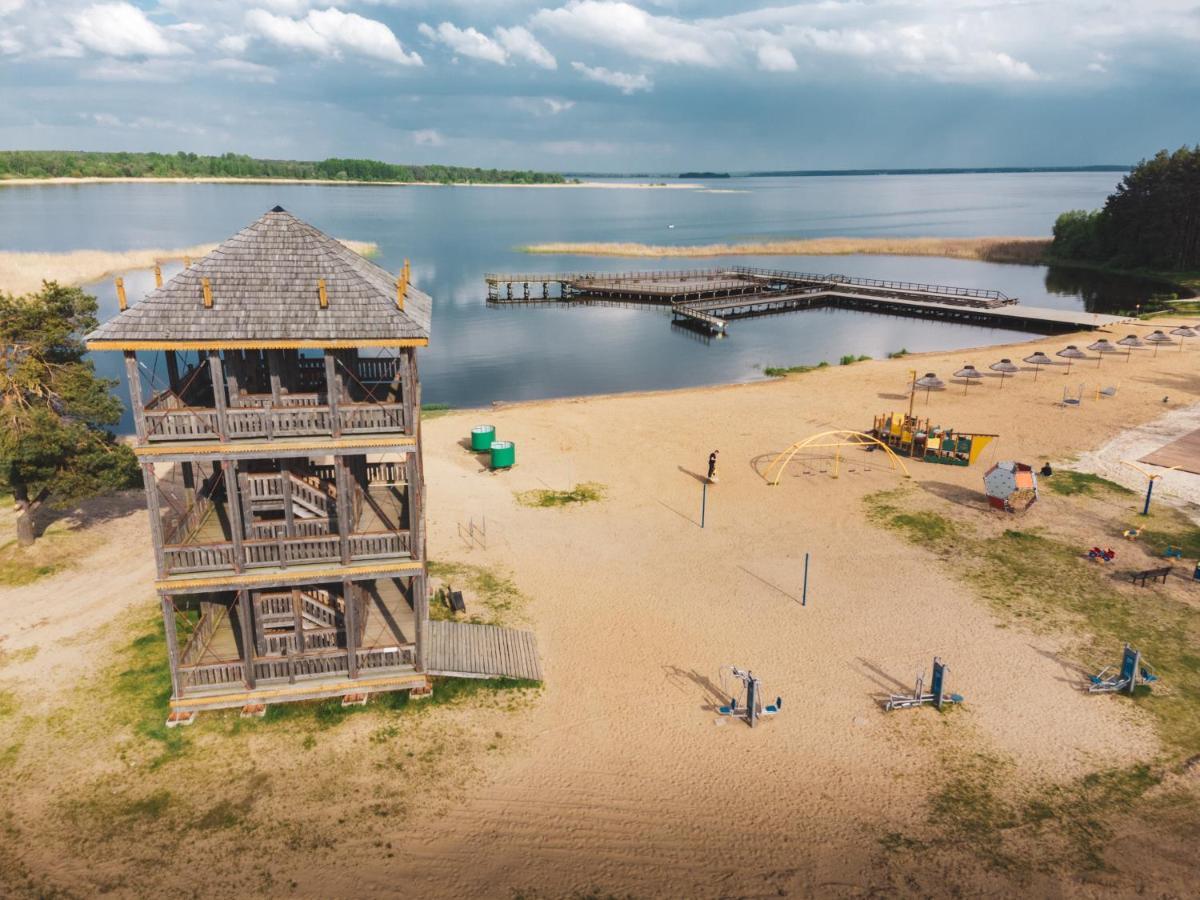Lesna 21 Dom Polnoc Przy Zalew Siemianowka Villa Luka Luaran gambar