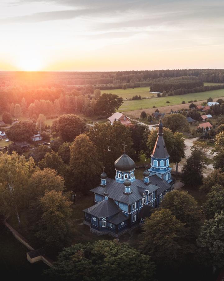 Lesna 21 Dom Polnoc Przy Zalew Siemianowka Villa Luka Luaran gambar