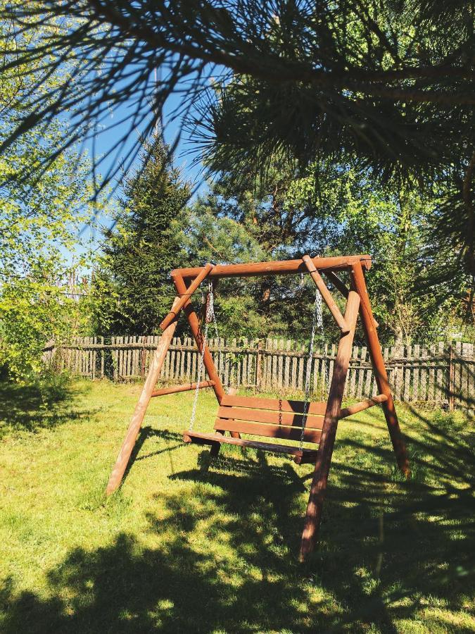 Lesna 21 Dom Polnoc Przy Zalew Siemianowka Villa Luka Luaran gambar